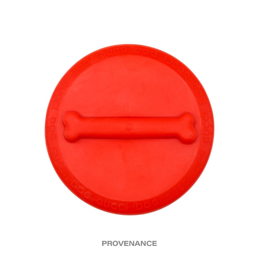 🔴 Gucci Dog Frisbee - Red - Picture 1 of 5